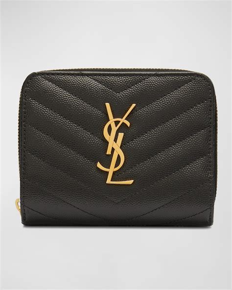 ysl zip|ysl large zip wallet.